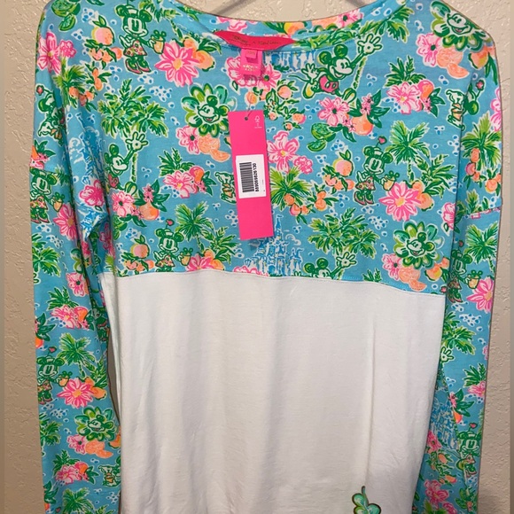 Lilly Pulitzer Tops - BNWT DISNEY X LILLY PULITZER LONG SLEEVE TOP XXS
